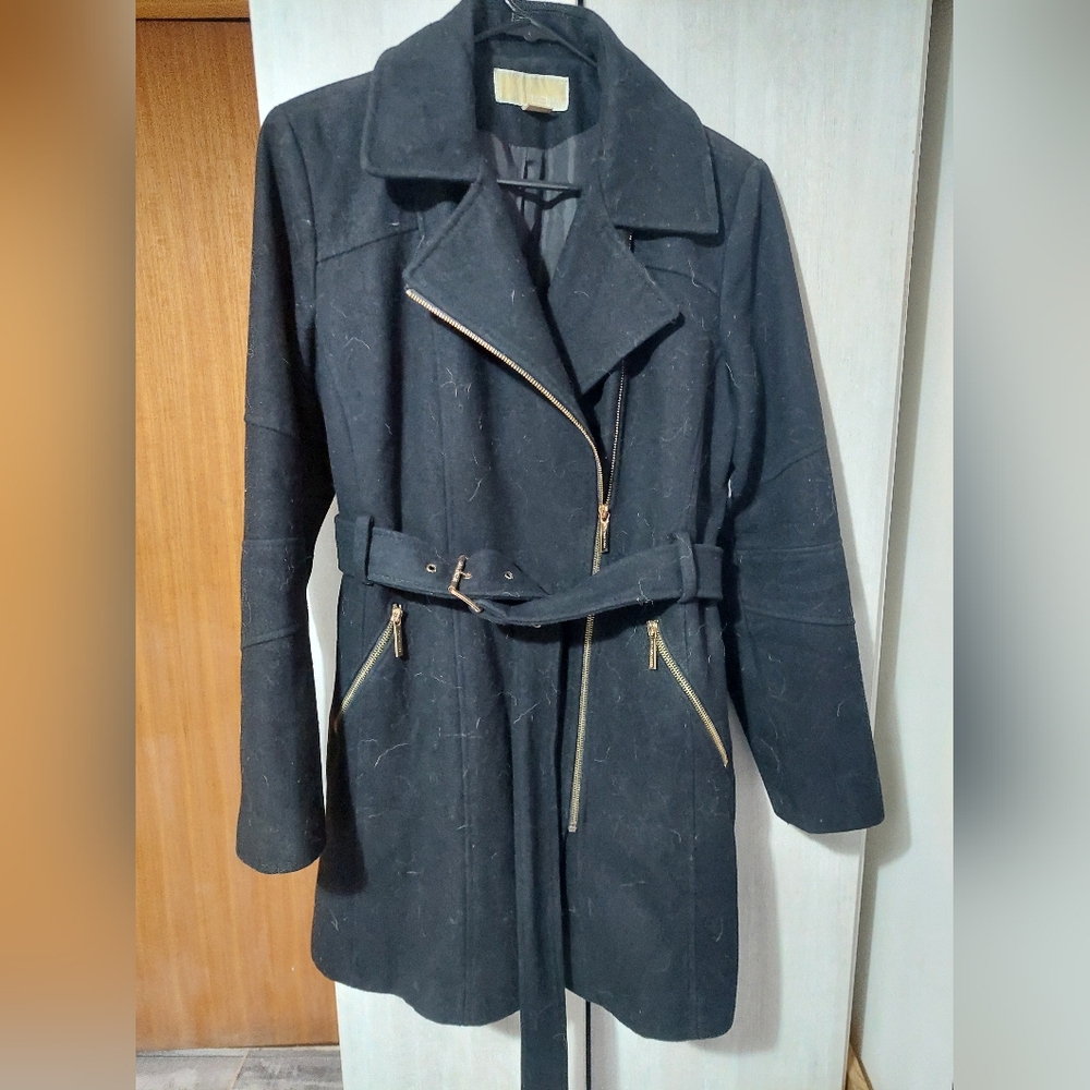 Michael Kors wool coat, winter worm parka jacket